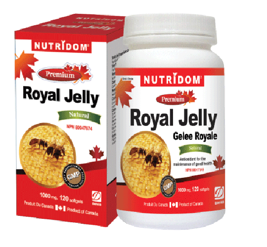 Nutridom Royal Jelly Natural 1000 mg (Softgels) For Cheap