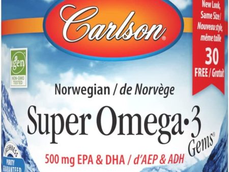 Carlson Laboratories Super Omega-3 (130 Softgels) For Cheap