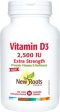 New Roots Vitamin D3 2500 IU Extra Strength (VCaps) Cheap