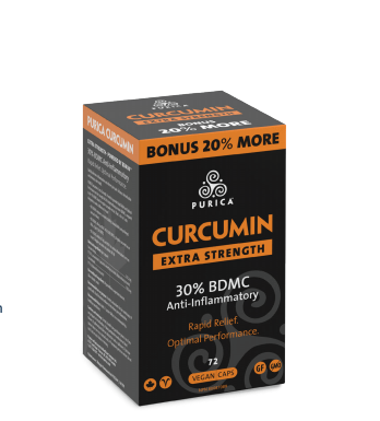 Purica Curcumin Extra Strength BONUS SIZE (72 VCaps) Sale