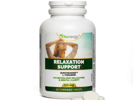 Vitanergy Relaxation Support L-Theanine 100 mg (60 Chewable Tablets) Discount