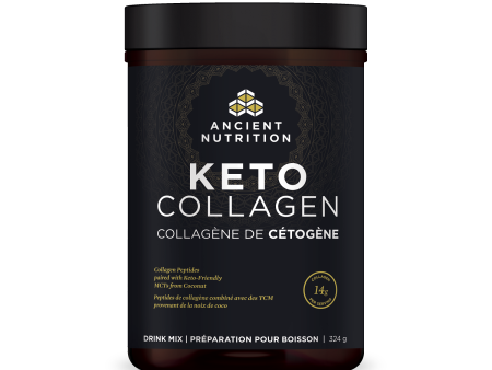 Ancient Nutrition Keto Collagen Drink Mix - Unflavoured (324 g) Sale