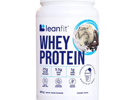 Leanfit Whey Protein - Cookies & Cream (851 g) Online now