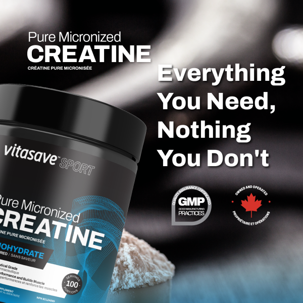 Vitasave Sport Pure Micronized Creatine (500 g) Online Hot Sale