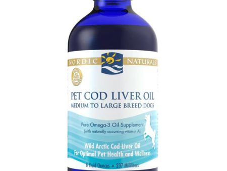 Nordic Naturals Pet Cod Liver OIl -  Unflavoured (237 mL) Online Hot Sale