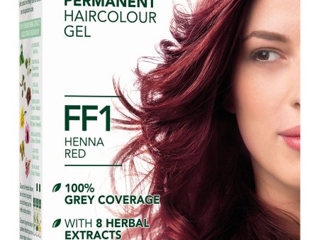 Herbatint Permanent Herbal Haircolor Gel - FF1 Henna Red (135 mL) Hot on Sale