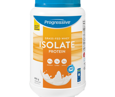 Progressive Grass-Fed Whey Isolate Protein - Unflavoured (850 g) Online Hot Sale