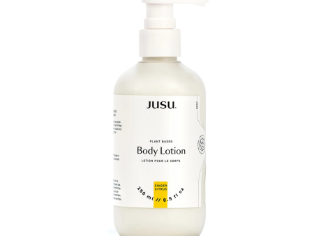 Jusu Plant Based Body Lotion - Ginger Citrus (250 mL) Fashion