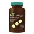 NutraVege Plant-Based Omega-3 + Vitamin D (30 Softgels) For Sale