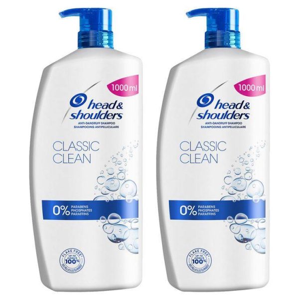 Head & Shoulders  Balanced Shampoo Pack of 2 x 1L Online now