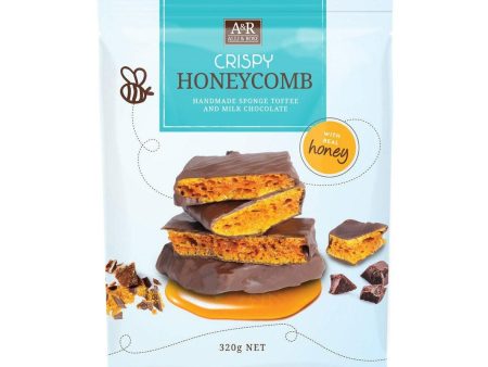 Alli & Rose Crispy Honey comb Sponge Toffee Milk Chocolate Honey Pack of 1x320 g Online