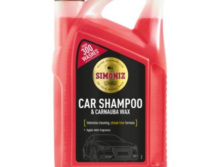 Simoniz Car Shampoo with Carnbuba Wax Pack of 5 Litre Sale